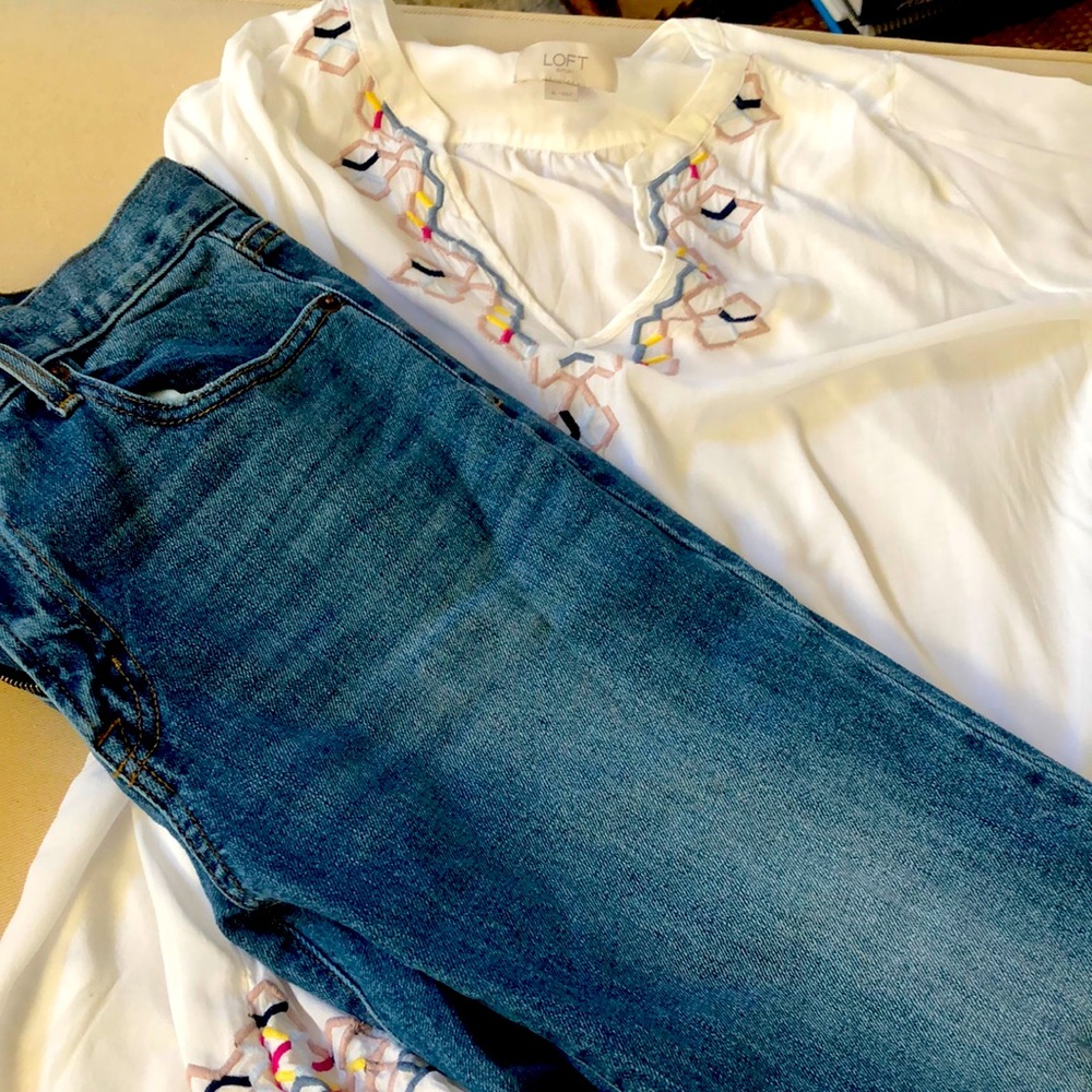 Gap Girlfriend jeans